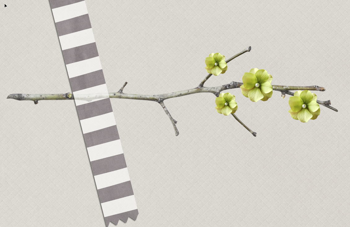 Photoshop Tuto scrap marquer le pli du scotch #clin d'oeil design