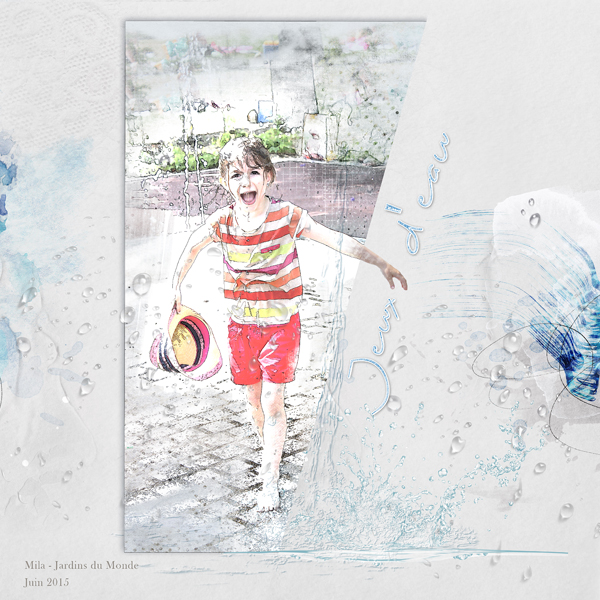 Clin d'oeil Design - SCRAP DIGITAL ARTSY Artplay palette splash