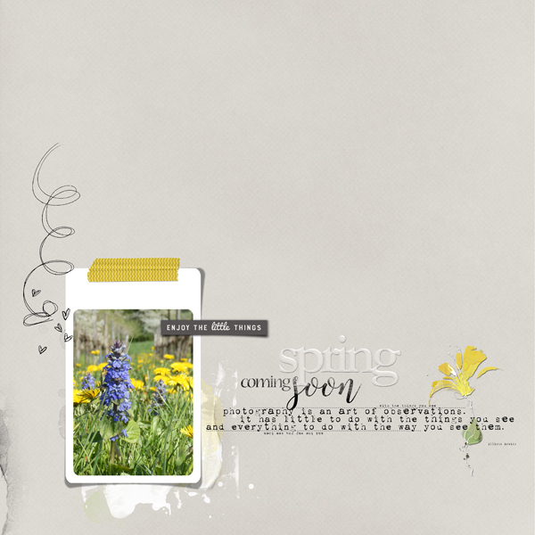 digiscrap Ombrer un morceau de scotch Tuto Scrap digital marquer un pli dans le scotch Clin d'oeil Design
