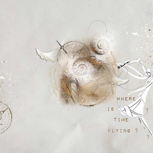 Where is Time Flying , clin d'oeil Design