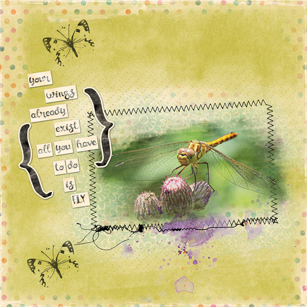 Clin d'oeil design  Fly away by Bellisae Designs