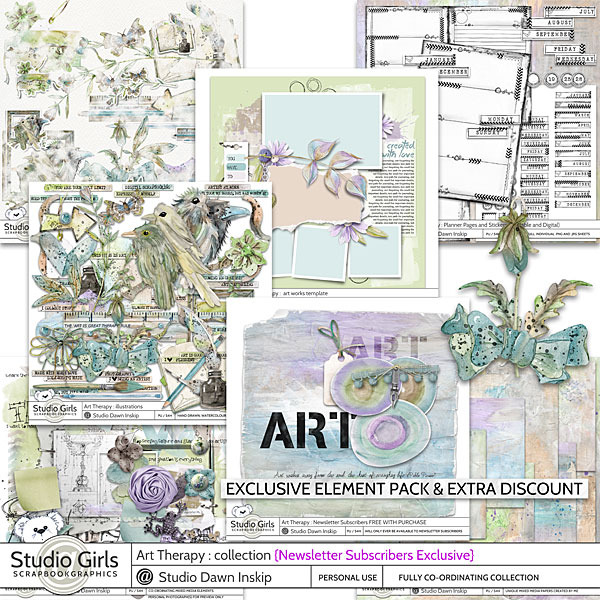 clin d'oeil Design - Dawn Inskip Sutdio - Art therapie Collection