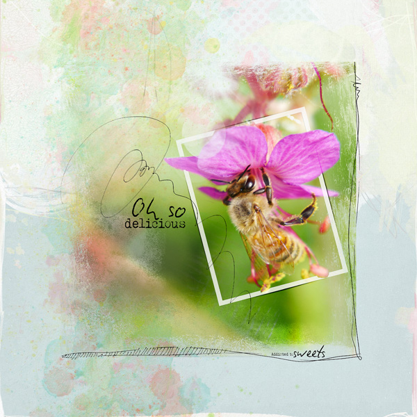 scrapbooking digital clin d'oeil design NBK Design Candy Crush Collection