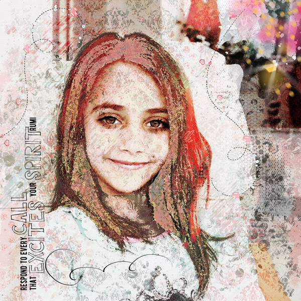 Tutorial Artsy bit and Pieces NBK Design Challenge : Showcase Artsy Bits & Pieces - Clin d'oeil Design