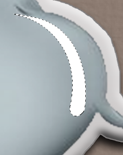 Tutorial créer des stickers, outil contours Photoshop scrap digital