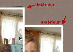 Tutorial créer des stickers, outil contours Photoshop scrap digital