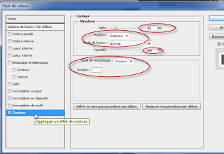 Tutorial créer des stickers, outil contours Photoshop scrap digital