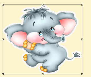 Tutorial créer des stickers, outil contours Photoshop scrap digital