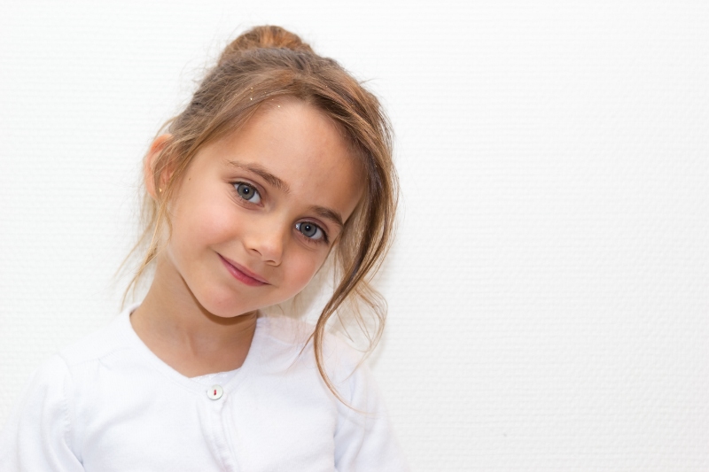 Page de scrap effet high key