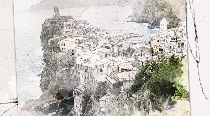 Tutoriel Moitié sketch moitié photo Effet aquarelle