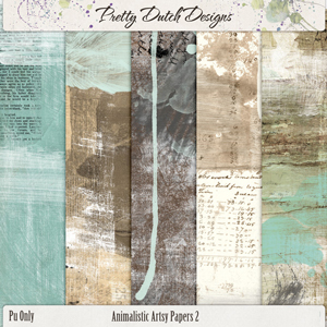 Animalistic Artsy Papers 2
