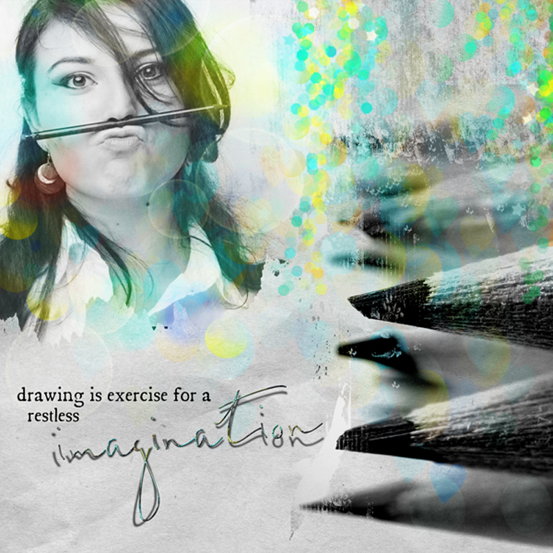 Challenge Transformer un Wordart Clin d'oeil design