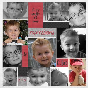 du Noir & blanc avec une touche de couleur Clin d'oeil Design