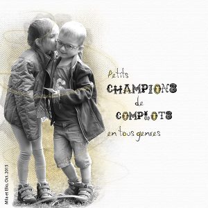 du Noir & blanc avec une touche de couleur Clin d'oeil Design