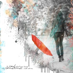 du Noir & blanc avec une touche de couleur Clin d'oeil Design