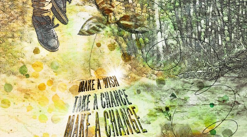 An artsy scrapbookpage by Clin d'oeil design Make a Wish by NBK Design