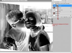 Tuto Photoshop utilisation filtre pinceau à sec