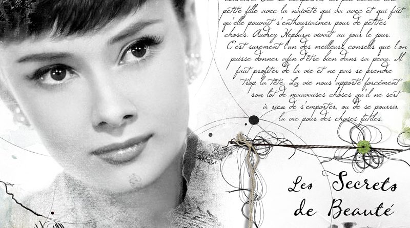 Philosophie de Vie Audrey Hepburn Anna Aspnes Clin d'oeil Design