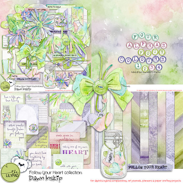 Follow your Heart - Dawn Inskip Clin d'oeil Design