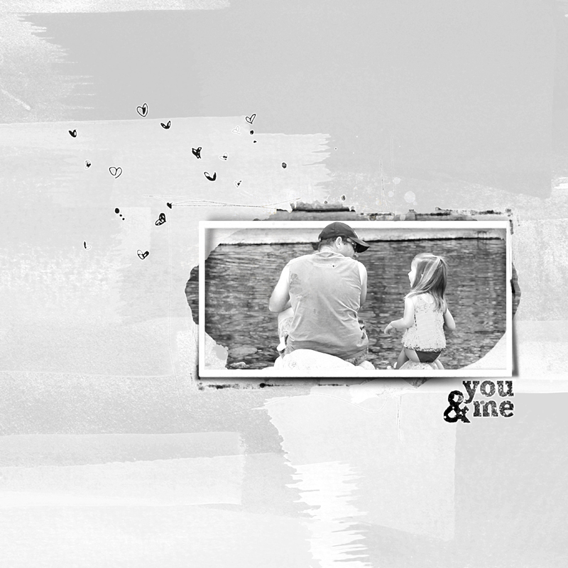 Noir et Blanc, Just you and me Clin d'oeil Design