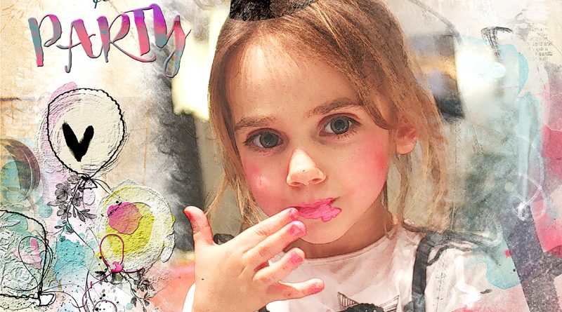 Ready to party - Birthday party Oscraps - Clin d'oeil design
