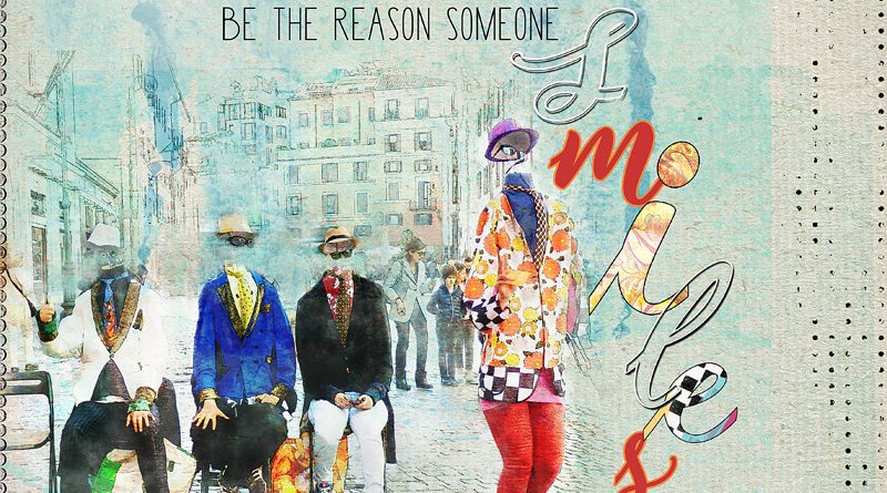 Scène de rue Rome Collab Oscrap JOY