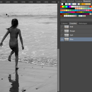 Détourage par les couches