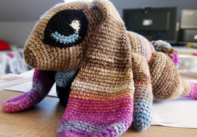 Jupiter the rabbit Le lapin doudou Crochet -