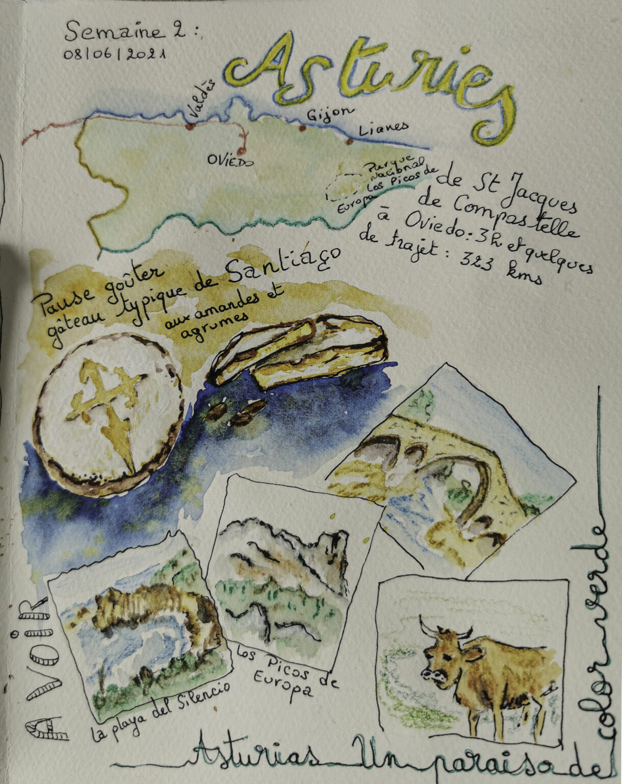 de voyage en Espagne partie 1 ClindoeilArtistic
